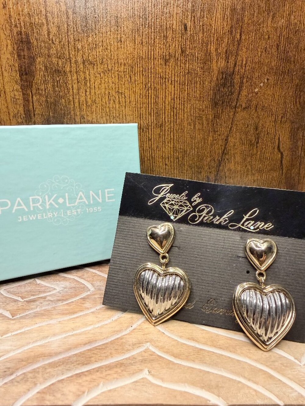 Vintage Heart Earrings